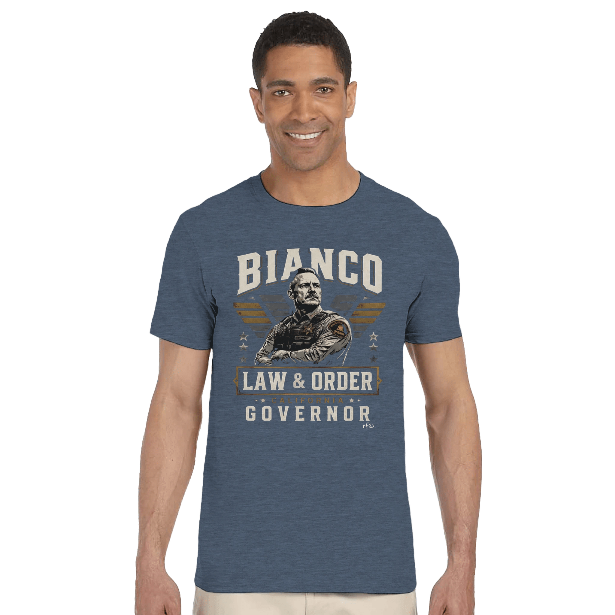 Bianco for CA Governor Law and Order Premium Graphic T-Shirt - Property of Patriots