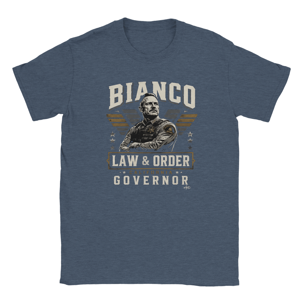 Bianco for CA Governor Law and Order Premium Graphic T-Shirt - Property of Patriots