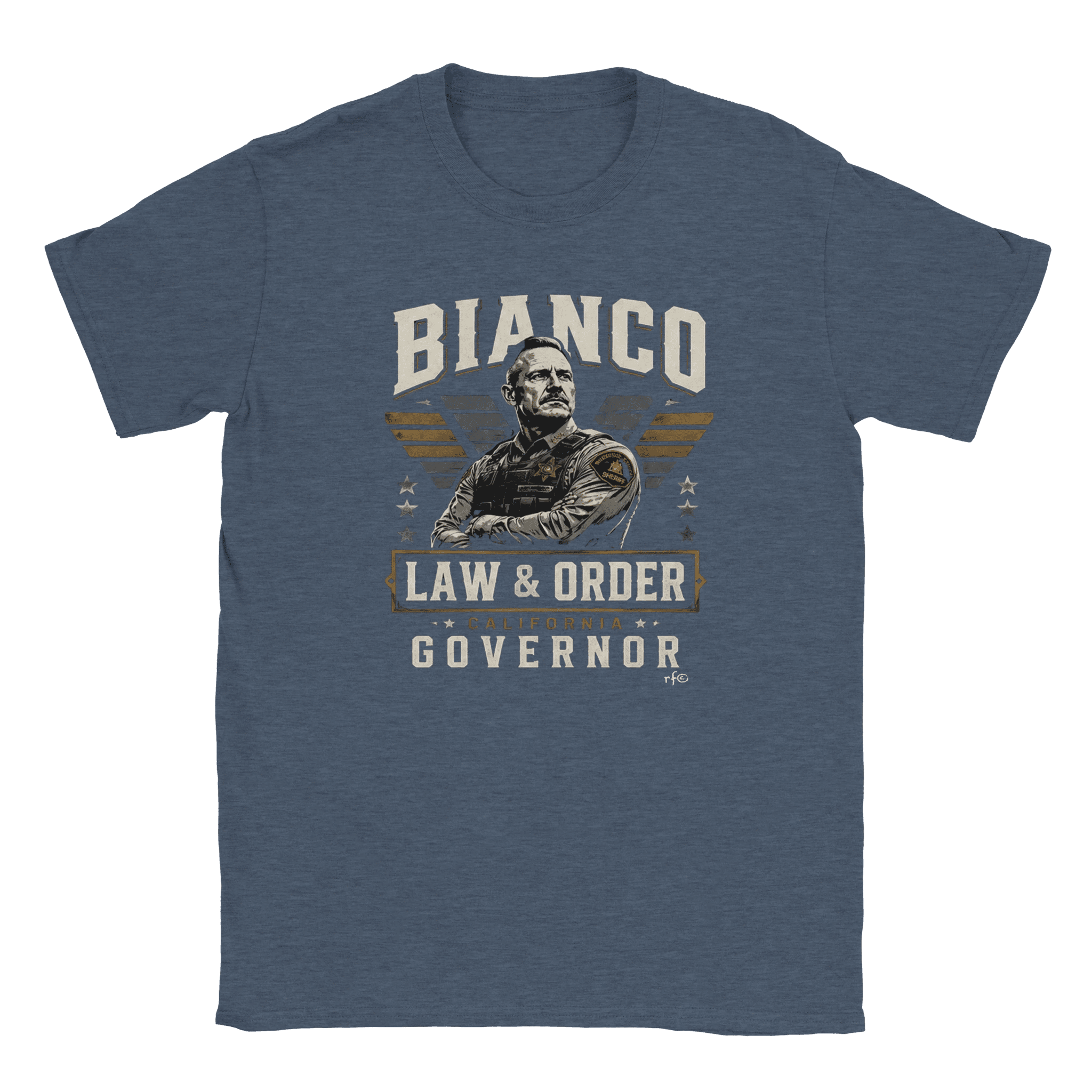 Bianco for CA Governor Law and Order Premium Graphic T-Shirt - Property of Patriots