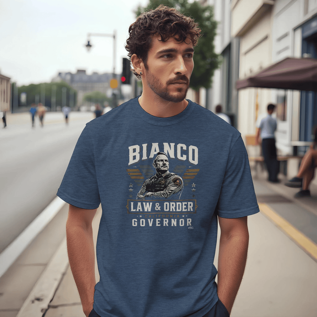 Bianco for CA Governor Law and Order Premium Graphic T-Shirt - Property of Patriots