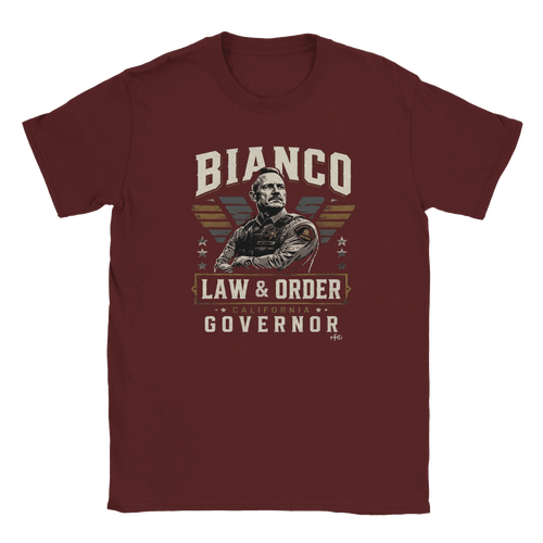 Bianco for CA Governor Law and Order Premium Graphic T-Shirt - Property of Patriots