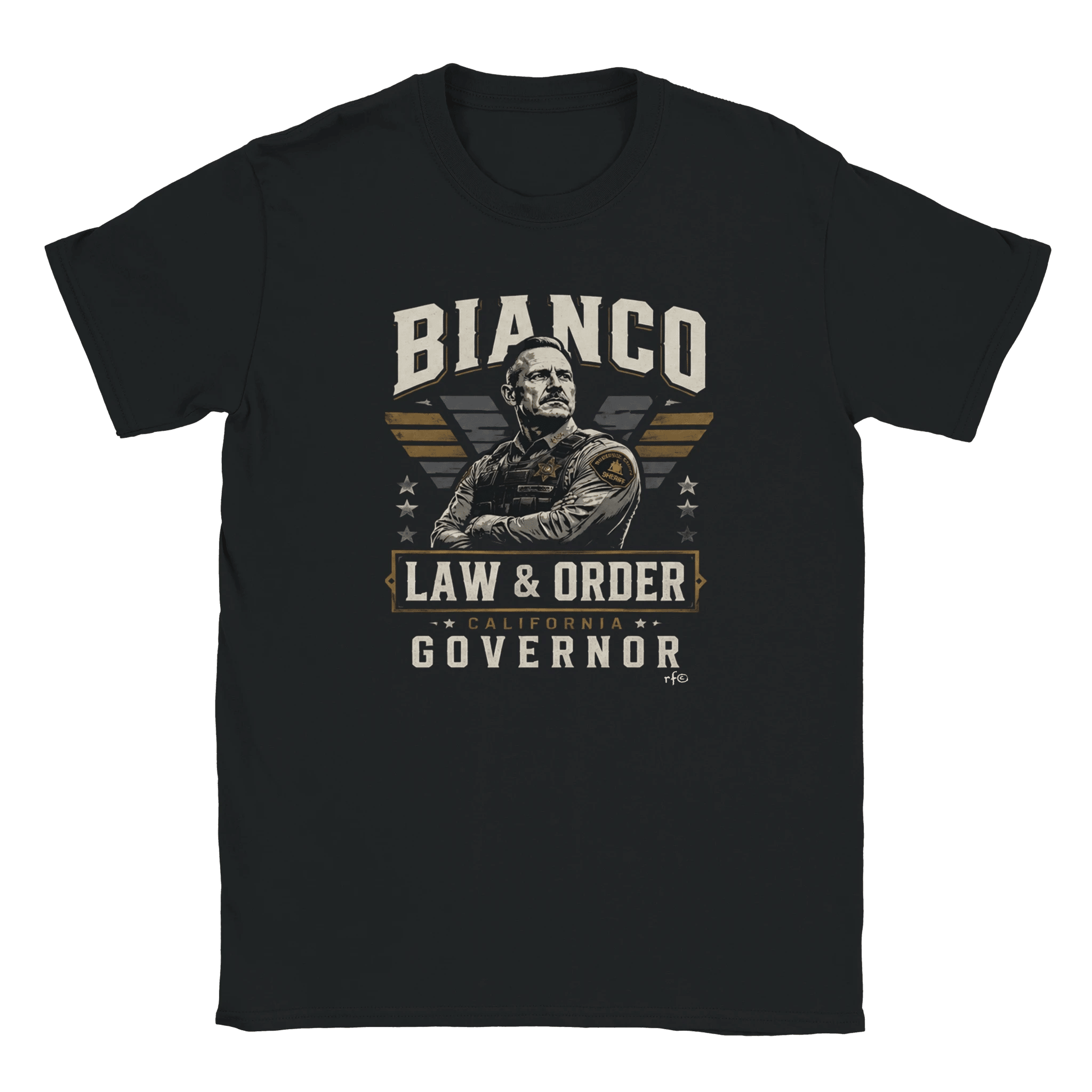 Bianco for CA Governor Law and Order Premium Graphic T-Shirt - Property of Patriots