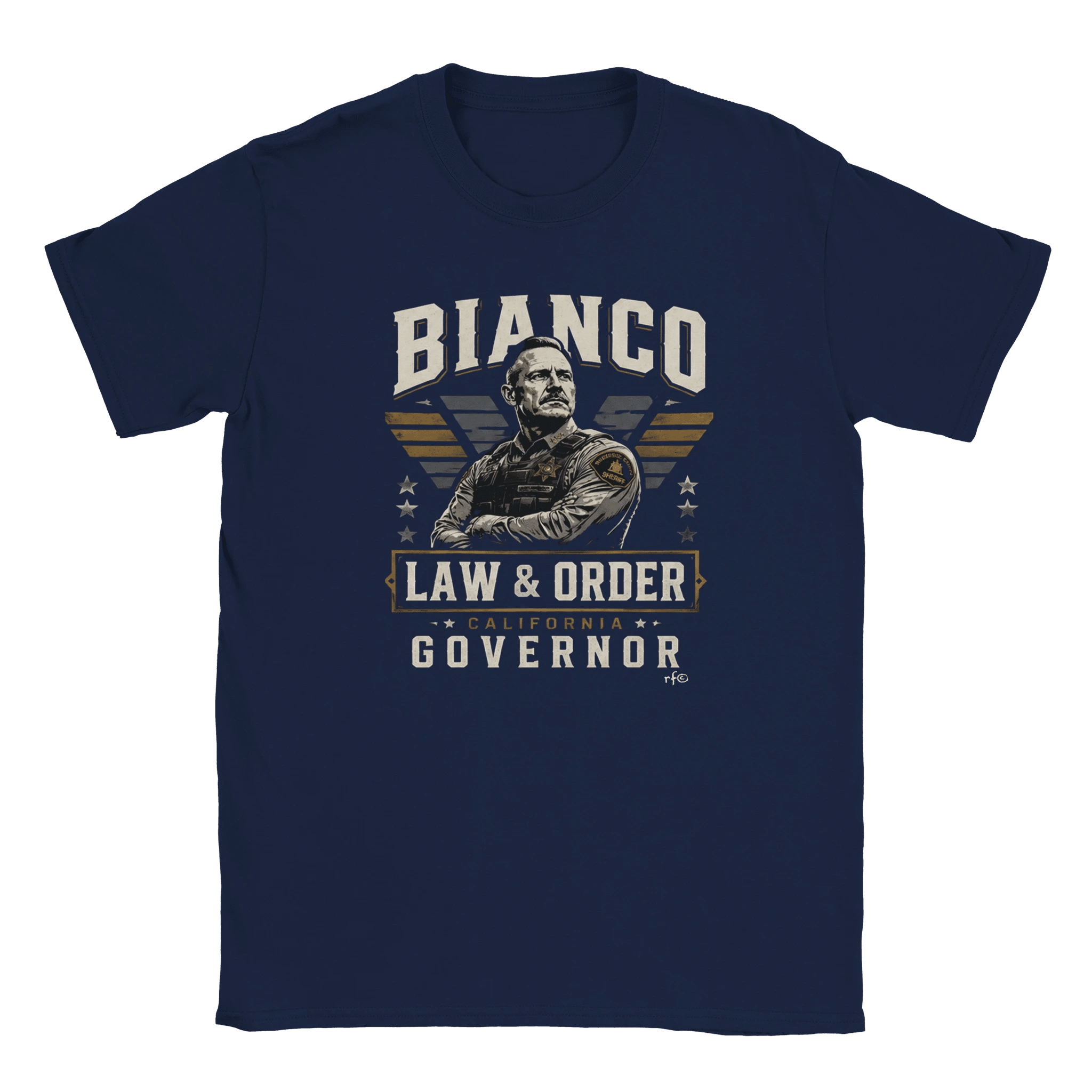 Bianco for CA Governor Law and Order Premium Graphic T-Shirt - Property of Patriots