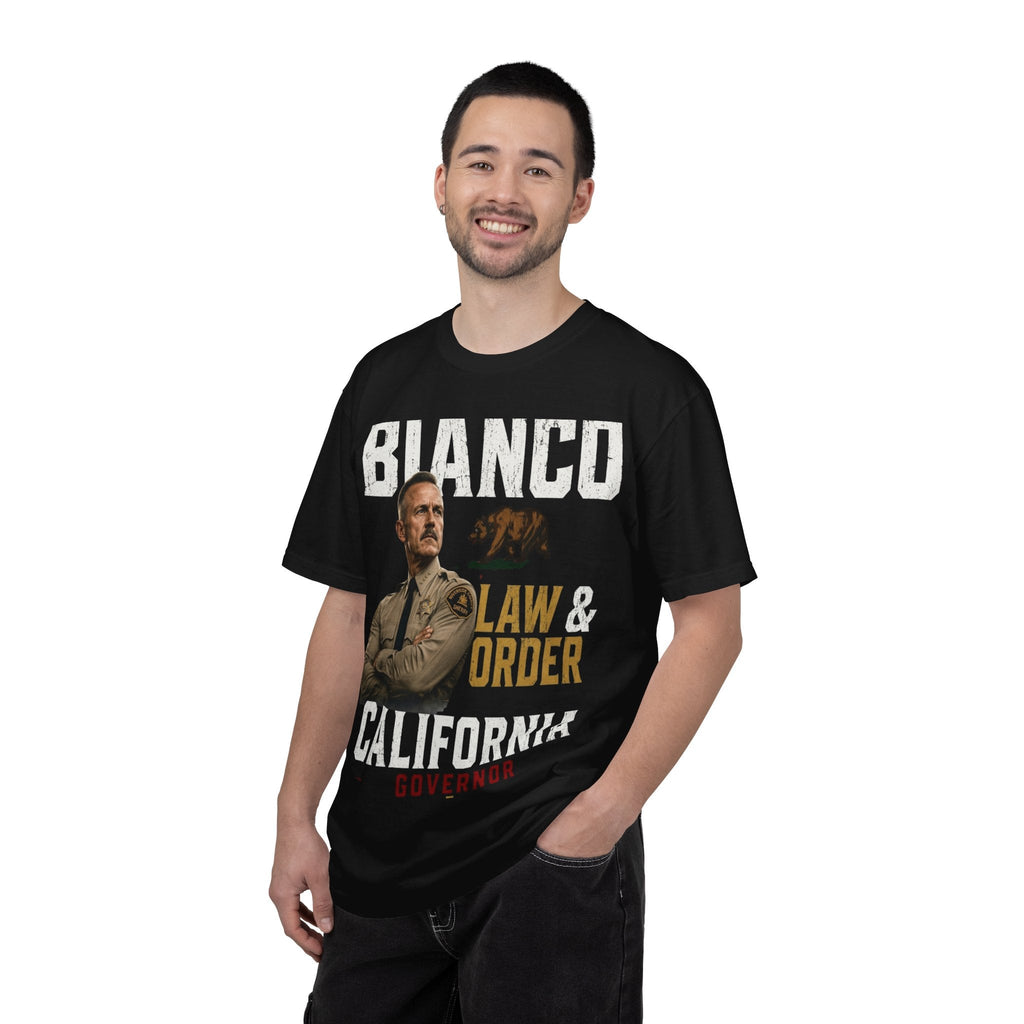 Bianco Law & Order California Governor T-Shirt - Property of Patriots