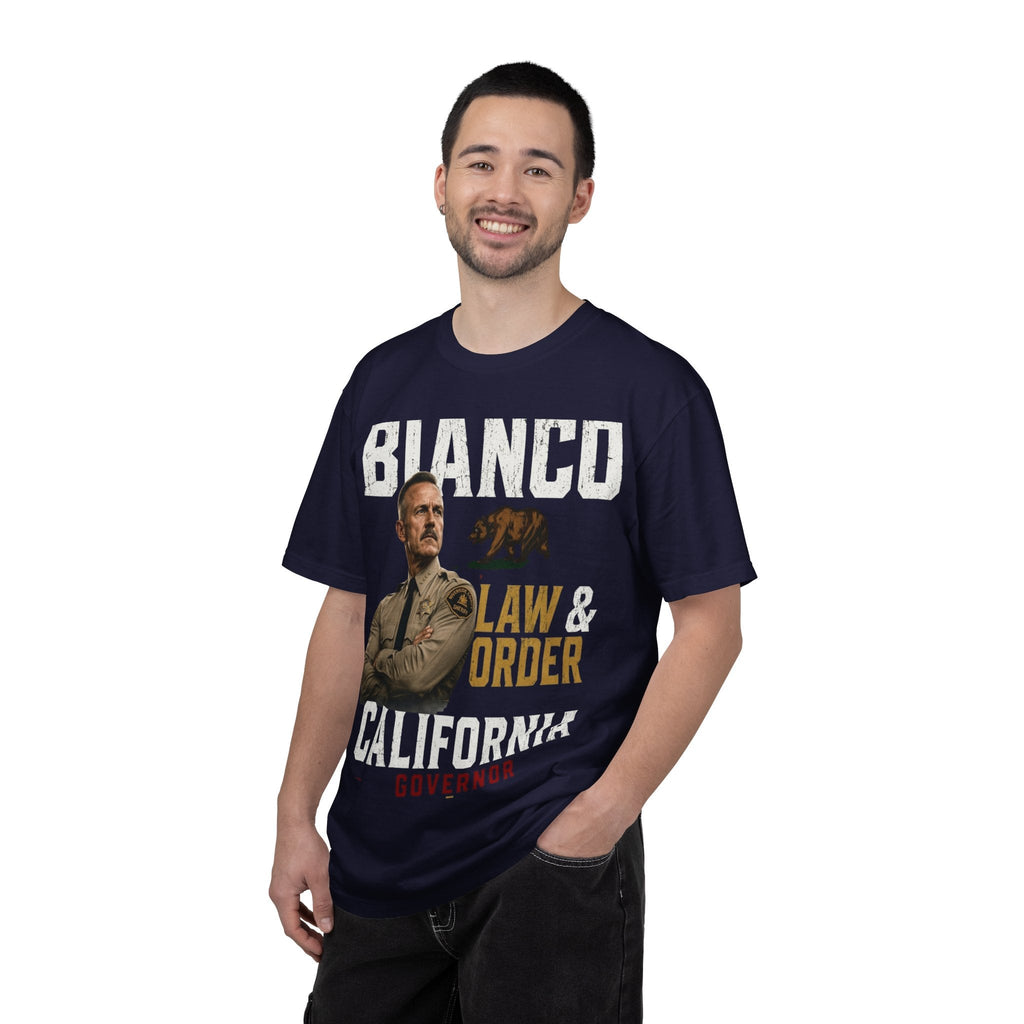 Bianco Law & Order California Governor T-Shirt - Property of Patriots