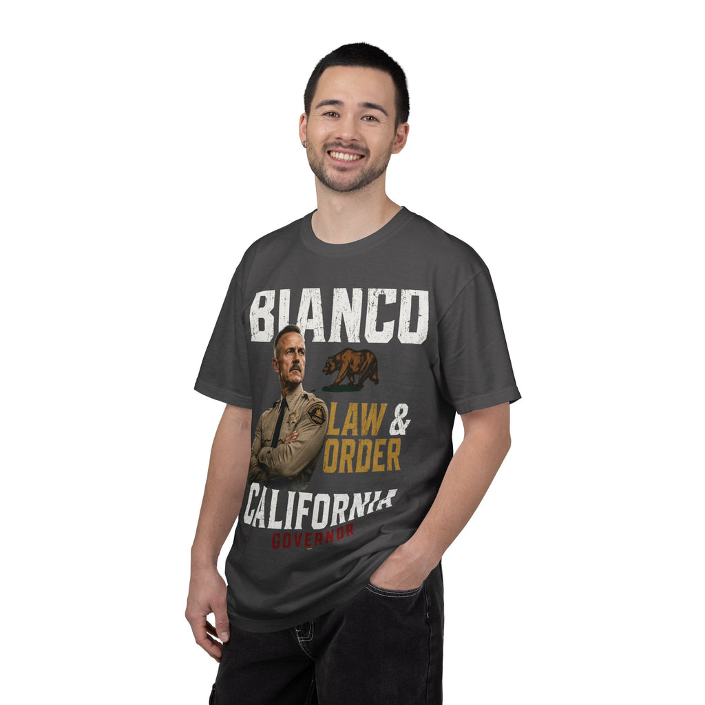 Bianco Law & Order California Governor T-Shirt - Property of Patriots