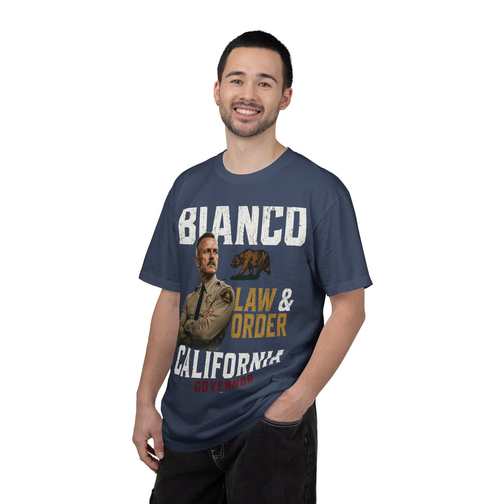 Bianco Law & Order California Governor T-Shirt - Property of Patriots