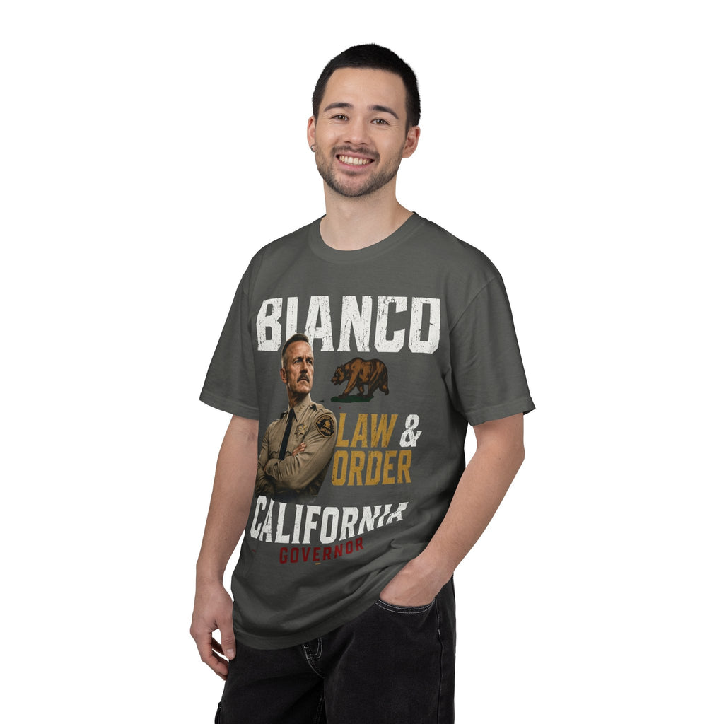 Bianco Law & Order California Governor T-Shirt - Property of Patriots