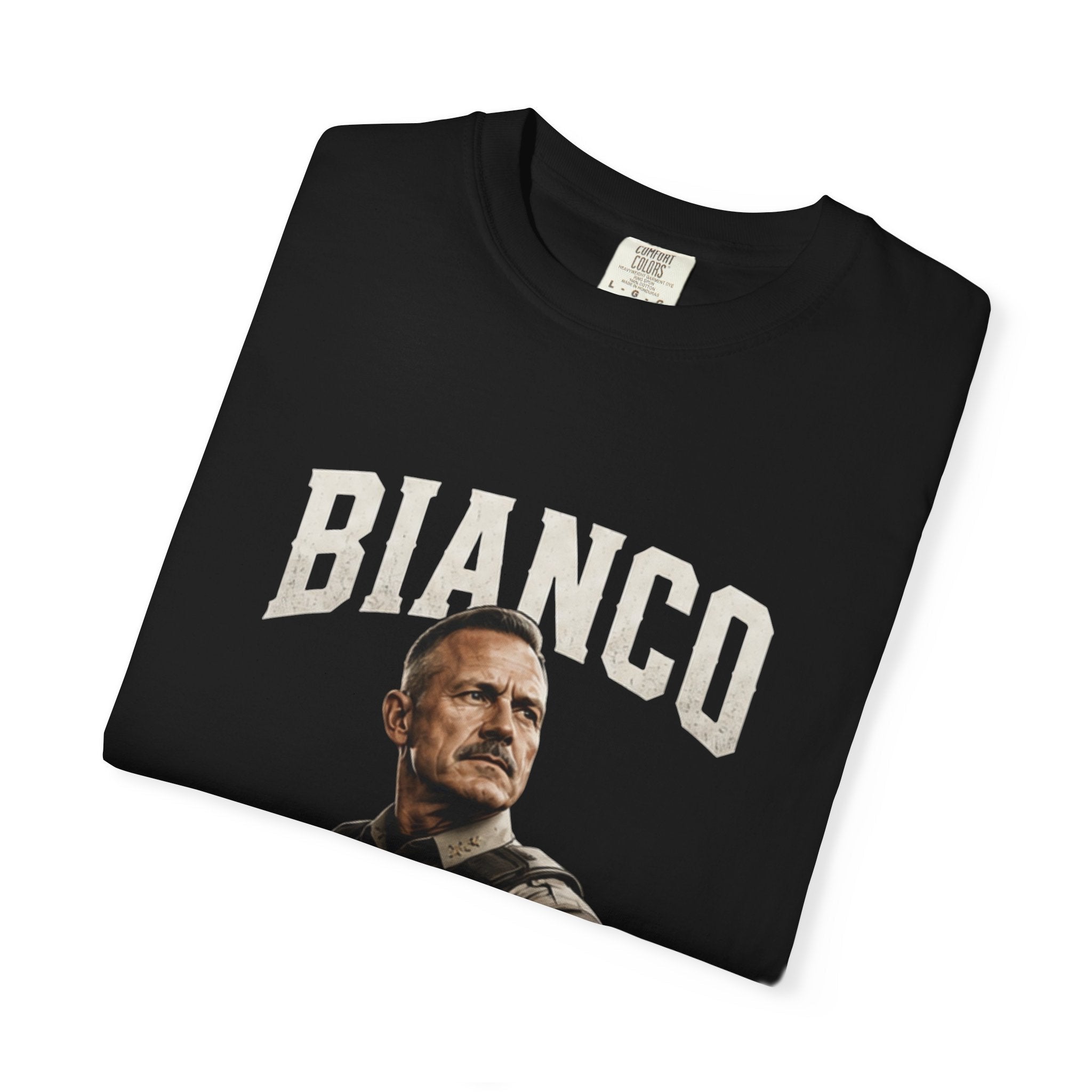 Law & Order 'Bianco' Political Campaign T-Shirt — California Governor Design - Property of Patriots